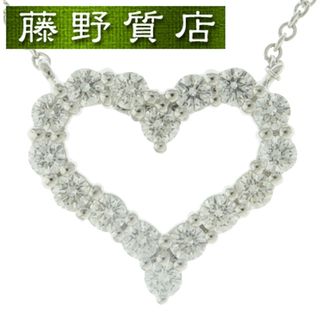 ティファニー(Tiffany & Co.)の (新品仕上げ済）ティファニー TIFFANY センチメンタル ハート ダイヤ ネックレス PT950 × ダイヤモンド 60007523 ペンダント 8715(ネックレス)