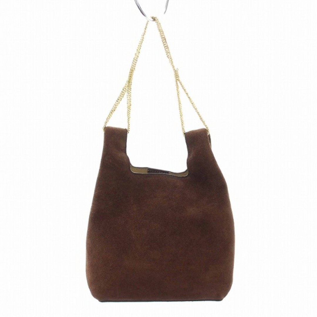 other(アザー)のヘイワード SUEDE MINI BAG スエード ミニバッグ ハンドバッグ 茶 レディースのバッグ(ハンドバッグ)の商品写真