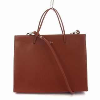 アザー(other)のメディア HANNA BAG ハンドバッグ ショルダーバッグ 2WAY 茶(ハンドバッグ)