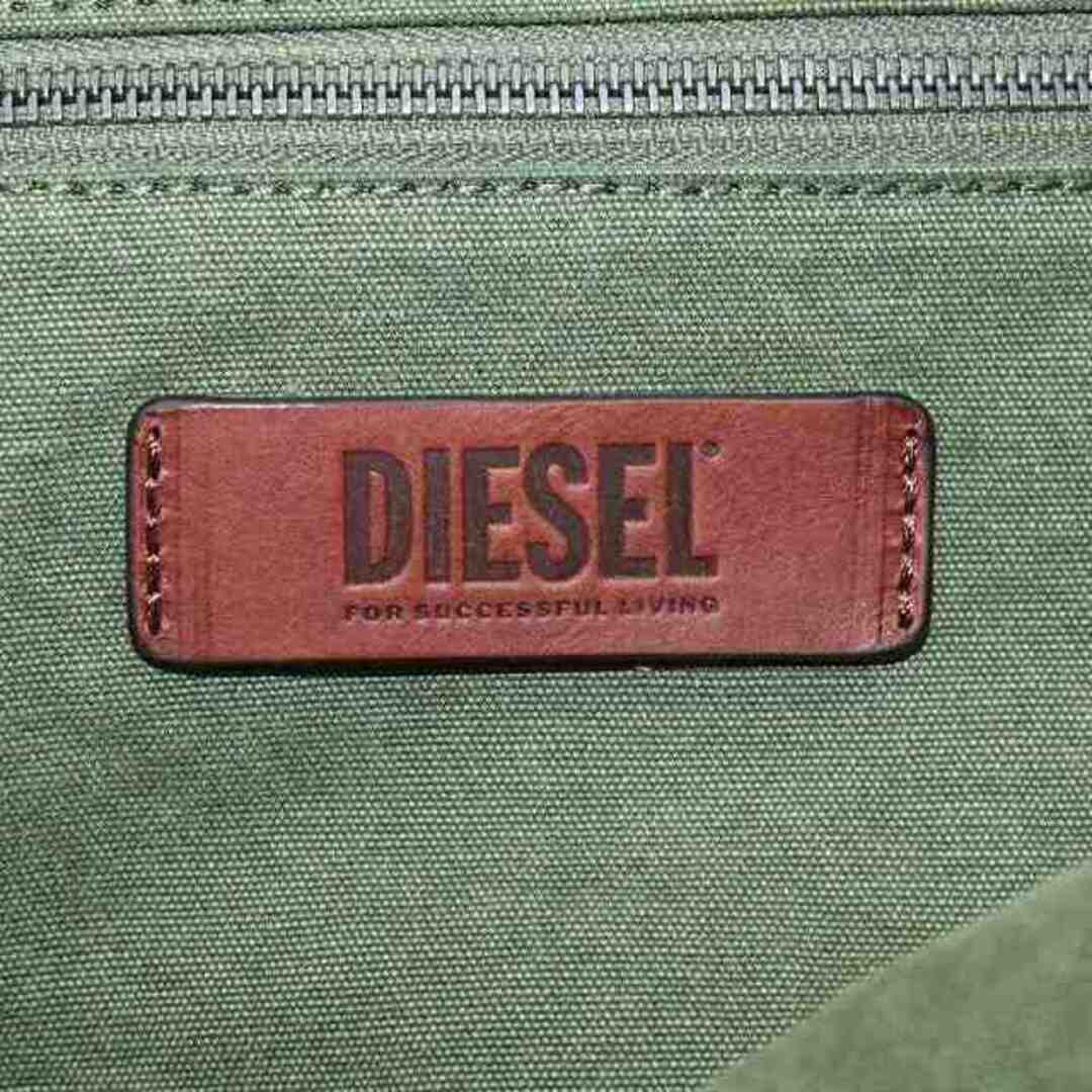 DIESEL(ディーゼル)のDIESEL NIMES ビッグ トートバッグ カーキ X08689 メンズのバッグ(その他)の商品写真