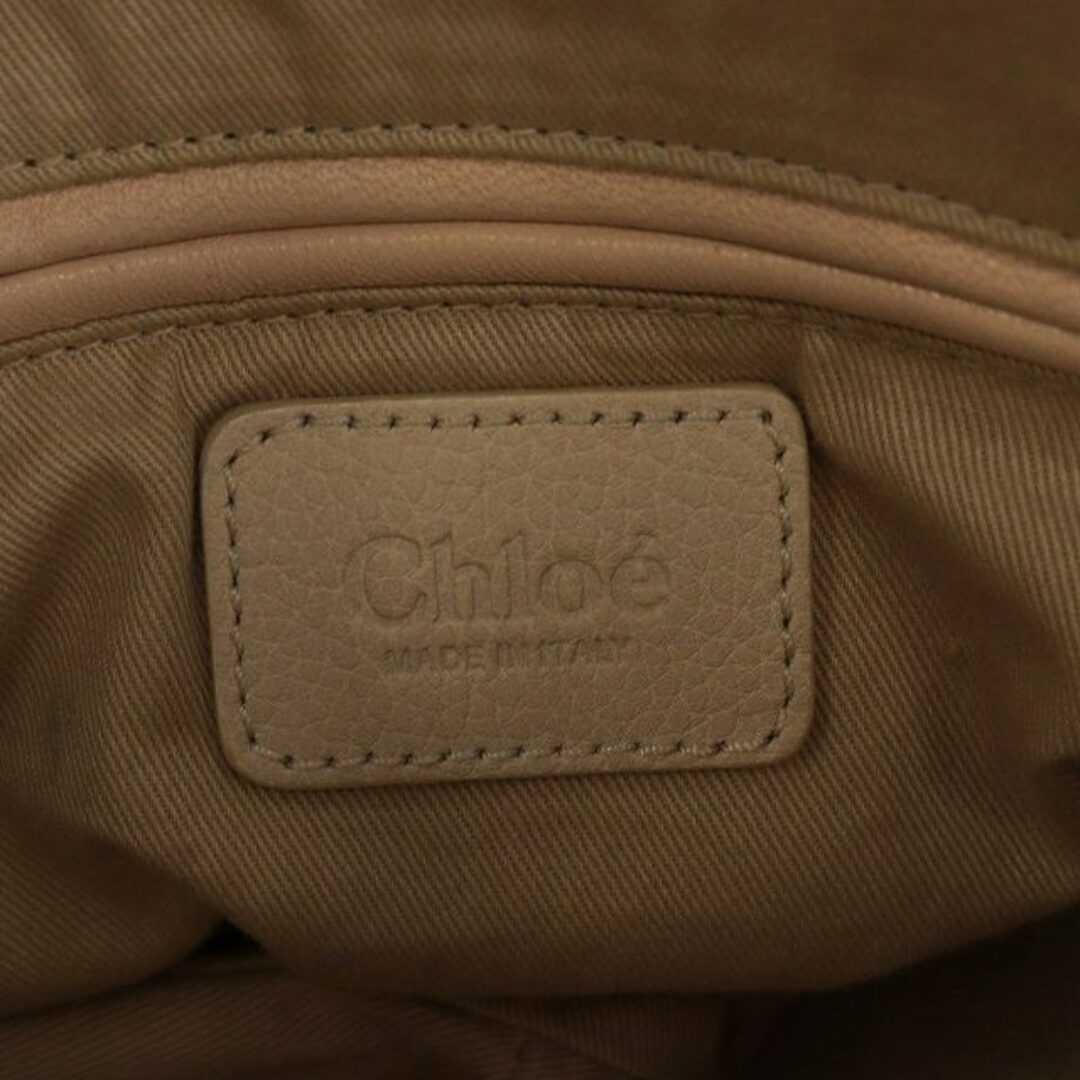 Chloe(クロエ)のクロエ パラティ ハンドバッグ ショルダーバッグ レザー 白 レディースのバッグ(ショルダーバッグ)の商品写真