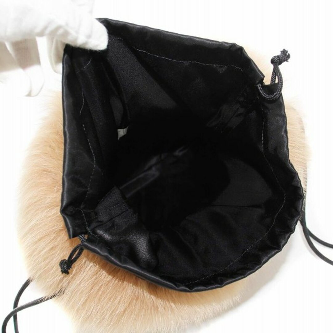 LUDLOW(ラドロー)のラドロー フォックスファー クラッチバッグ セカンドバッグ 巾着 レディースのバッグ(クラッチバッグ)の商品写真