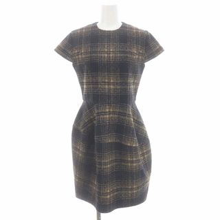 ヨーコチャン Tweed Balloon Dress ドレス ワンピース 38(ひざ丈ワンピース)