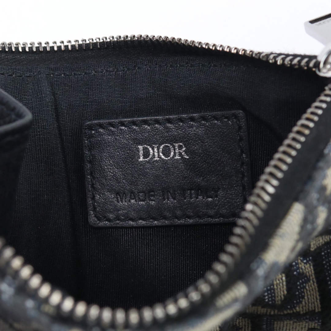 Christian Dior(クリスチャンディオール)のクリスチャンディオール ジップ カードホルダー 2ESBC250YSE H05E 小銭入れ メンズのファッション小物(コインケース/小銭入れ)の商品写真