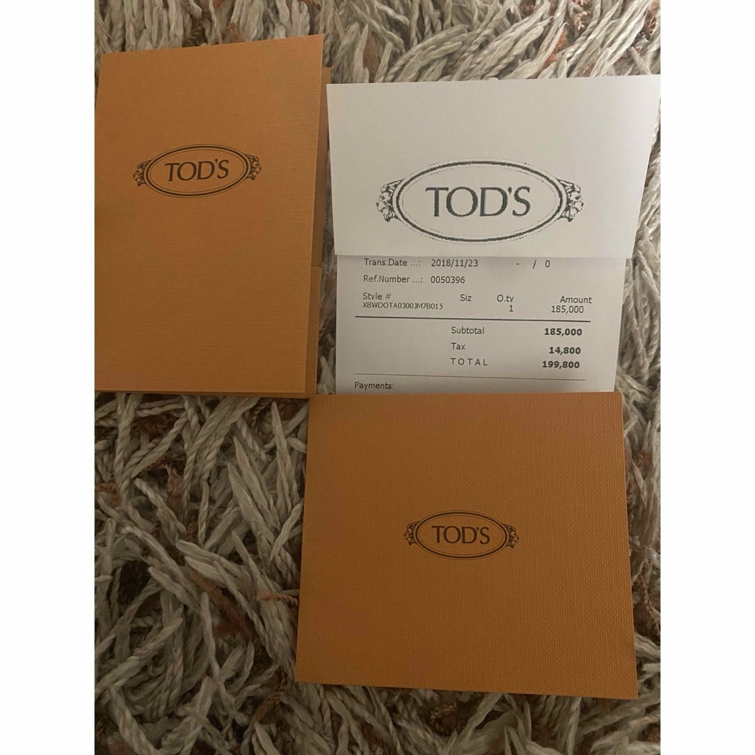 TOD'S(トッズ)のトッズバック　ダブルTショッピングバック レディースのバッグ(トートバッグ)の商品写真