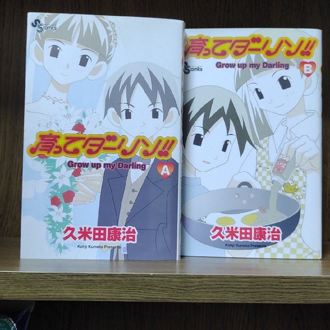 小学館(ショウガクカン)の【古本】新装版「 育ってダーリン!! 」AB2冊セット(完結) エンタメ/ホビーの漫画(全巻セット)の商品写真