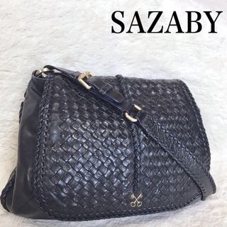 サザビー(SAZABY)の極美品 SAZABY イントレチャート ショルダーバッグ メッセンジャーバッグ(ショルダーバッグ)