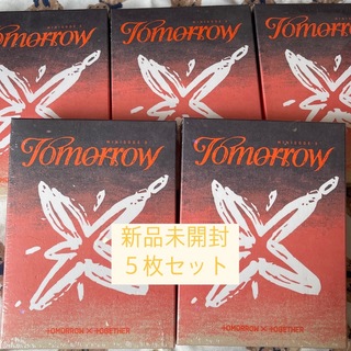 トゥモローバイトゥギャザー(TOMORROW X TOGETHER)のTXT minisode3 TOMORROW Light 5枚セット 新品未開封(K-POP/アジア)