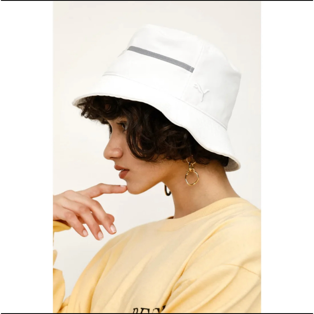 SLY(スライ)のPUMA x SLY REFLECT LINE ハット レディースの帽子(ハット)の商品写真