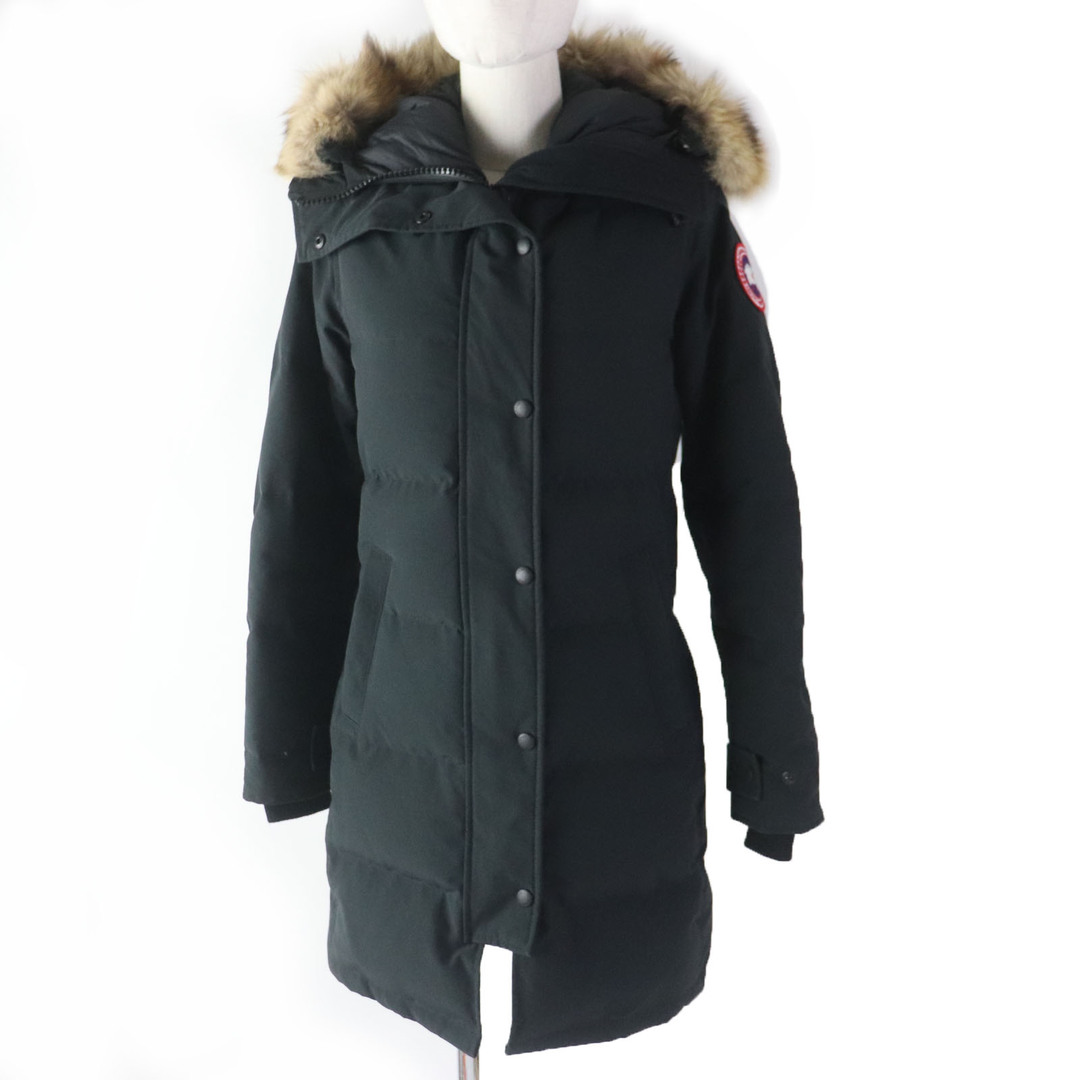 CANADA GOOSE(カナダグース)の良品☆CANADA GOOSE カナダグース 2302JL MACKENZIE マッケンジー ファー・フード付 ダウンコート ブラック S 国内正規品 レディース レディースのジャケット/アウター(ダウンコート)の商品写真