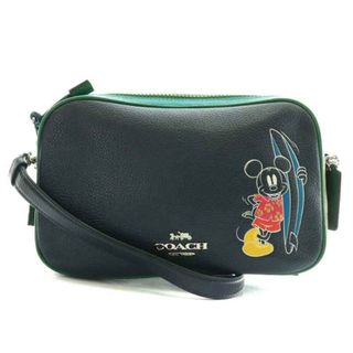 コーチ(COACH)のコーチ Disney ミッキーマウス ショルダーバッグ 紺 マルチカラー(ショルダーバッグ)