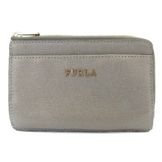 フルラ(Furla)のフルラ カードケース コインケース 小銭入れ L字ファスナー レザー グレー(名刺入れ/定期入れ)