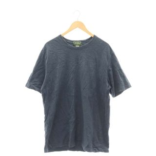 エディーバウアー(Eddie Bauer)のEDDIE BAUER コットン クルーネック Tシャツ カットソー XL 紺(Tシャツ/カットソー(半袖/袖なし))