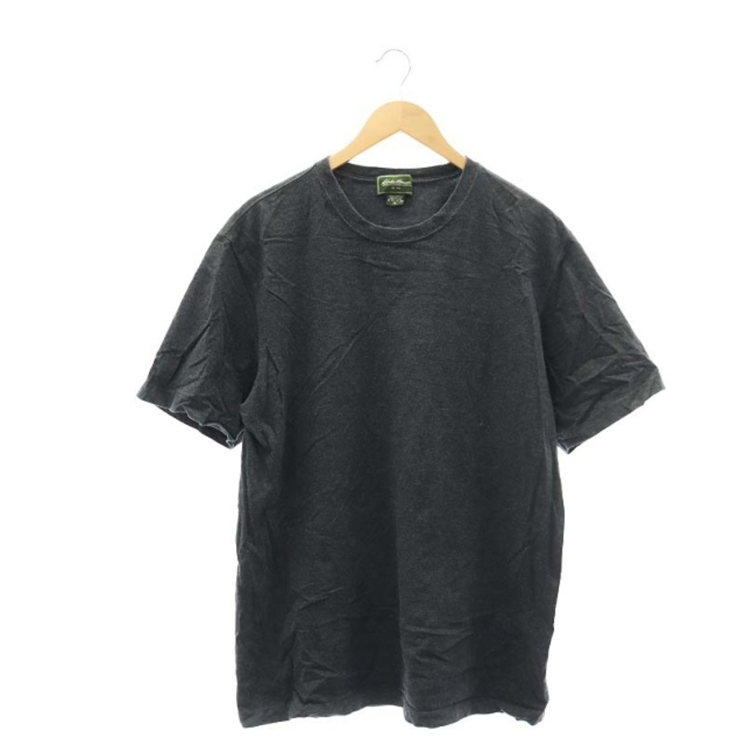 Eddie Bauer(エディーバウアー)のEDDIE BAUER コットン クルーネック Tシャツ XL グレー メンズのトップス(Tシャツ/カットソー(半袖/袖なし))の商品写真