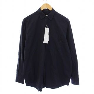 コモリ(COMOLI)のCOMOLI 21SS コモリシャツ 長袖 1 黒 T01-02001(シャツ)