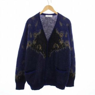 TOGA VIRILIS JACQUARD KNIT CARDIGAN