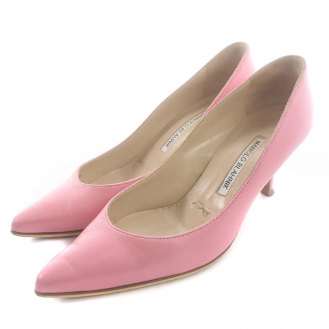 MANOLO BLAHNIK(マノロブラニク)のマノロブラニク キエッタ パンプス ポインテッドトゥ ピンヒール 22.5 レディースの靴/シューズ(ハイヒール/パンプス)の商品写真