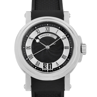 ブレゲ(Breguet)のブレゲ マリーンIIラージデイト　 5817ST/92/5V8 メンズ 中古 腕時計(腕時計(アナログ))