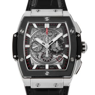 ウブロ(HUBLOT)のウブロ スピリットオブビッグバン チタニウムセラミック 601.NM.0173.LR メンズ 中古 腕時計(腕時計(アナログ))