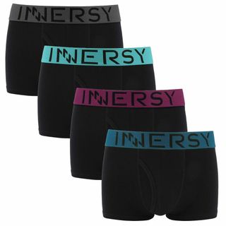 [INNERSY] ボクサーパンツ メンズ 下着 前開き 綿 パンツ 男性用 ロ(その他)