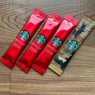 スターバックス(Starbucks)のスターバックス　VIA   クリスマスブレンド　3本　コロンビア　1本(コーヒー)