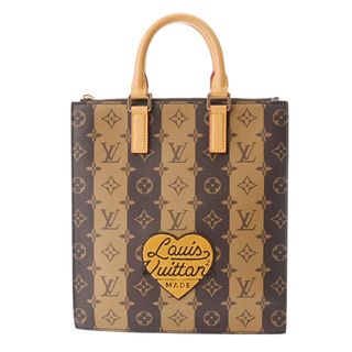 ルイヴィトン(LOUIS VUITTON)のルイヴィトン モノグラム ストライプ サックプラ メッセンジャー LVスク(ハンドバッグ)