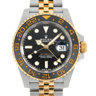 ロレックス(ROLEX)のロレックス GMTマスターII 126713GRNR  ブラック 5列 ジュビリーブレス ランダム番 メンズ 中古 腕時計(腕時計(アナログ))