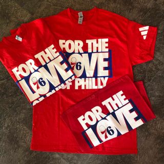 未使用 美品 NBA Philadelphia 76ers バスケ Tシャツ