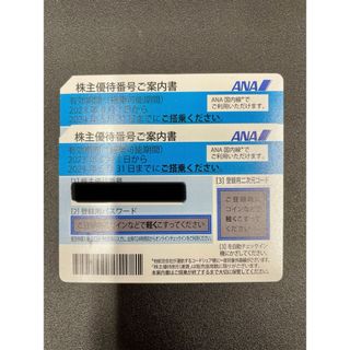 エーエヌエー(ゼンニッポンクウユ)(ANA(全日本空輸))のANA 株主優待券　2枚(航空券)