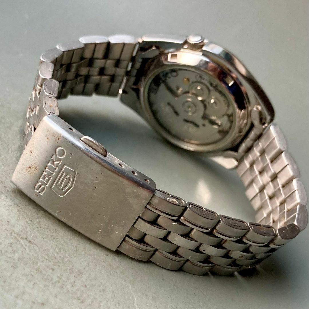 【動作品】セイコー SEIKO 5 腕時計 1996年~ 自動巻き メンズ