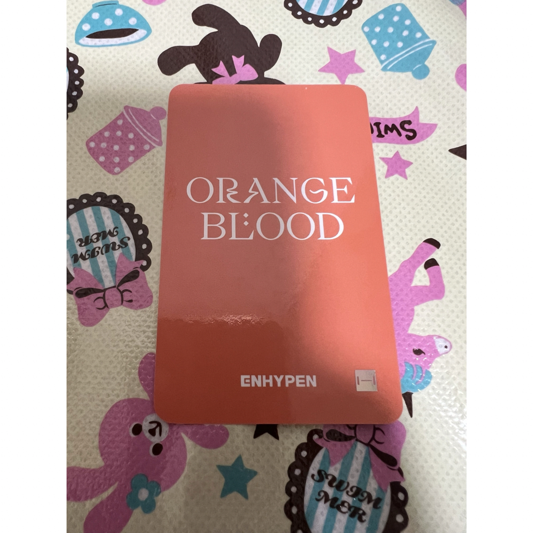 ENHYPEN(エンハイプン)のENHYPEN ソヌ soundwave 2次 ORANGE BLOOD エンタメ/ホビーのCD(K-POP/アジア)の商品写真