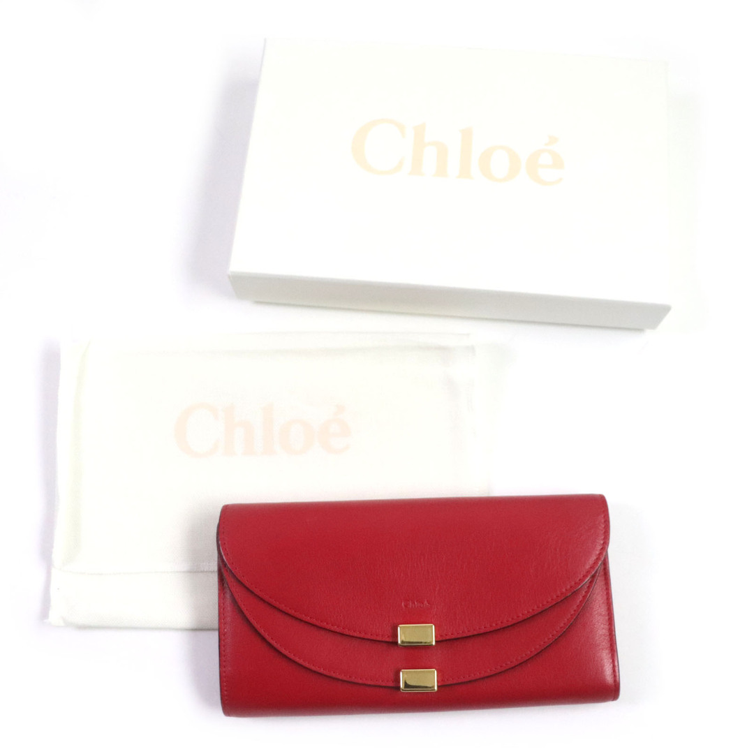 Chloe - 美品▽Chloe クロエ 3P0284 GEORGIA ジョージア レザー Chloe - 美品▽Chloe クロエ 3P0284 GEORGIA ジョージア レザー