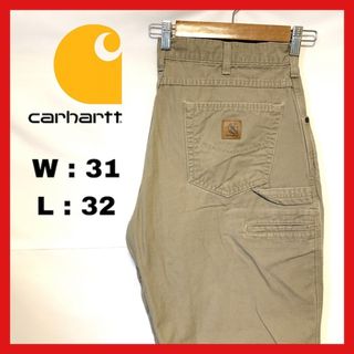 カーハート(carhartt)の90s 古着 カーハート ワークパンツ チノパン 31×32 (ワークパンツ/カーゴパンツ)