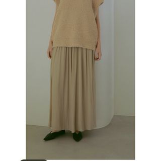 CLANE - MANOF volume gather skirt pants