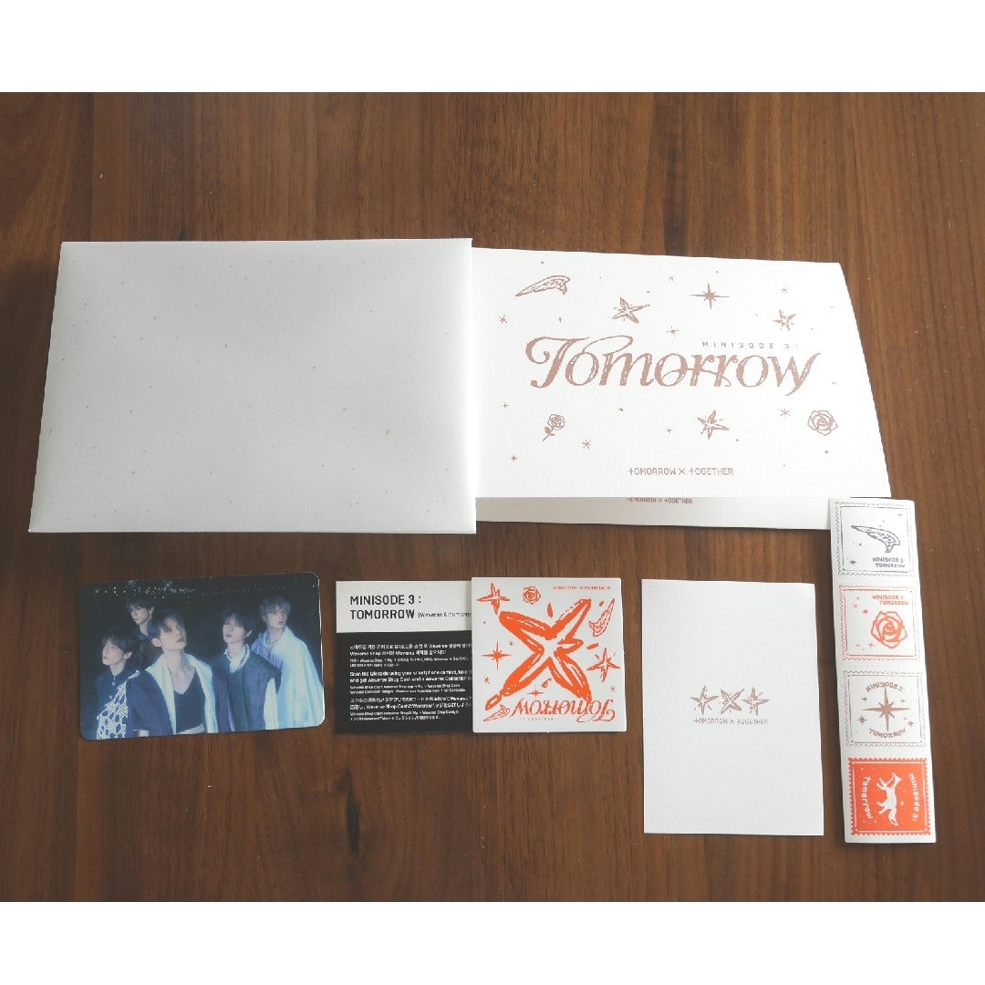 TOMORROW X TOGETHER(トゥモローバイトゥギャザー)のTXT 『minisode 3: TOMORROW』weverse album エンタメ/ホビーのCD(K-POP/アジア)の商品写真