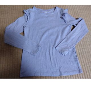 エイチアンドエム(H&M)のＨ＆M　長袖Ｔシャツ・女の子　130(Tシャツ/カットソー)