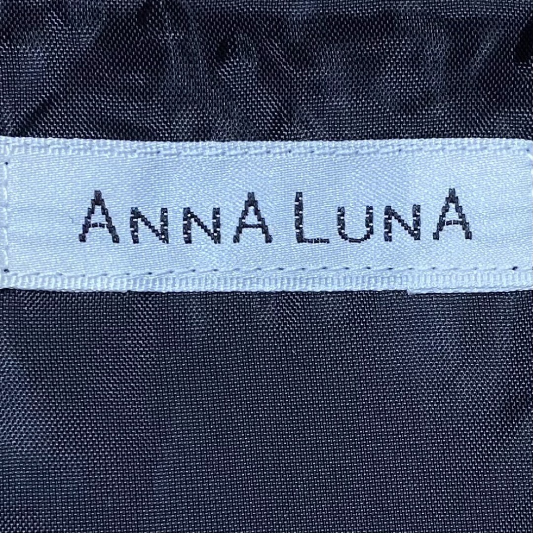 ANNA LUNA(アンナルナ)のANNA LUNA アンナルナ スカラップレース 膝丈 ノースリーブ ワンピース レディースのワンピース(ひざ丈ワンピース)の商品写真