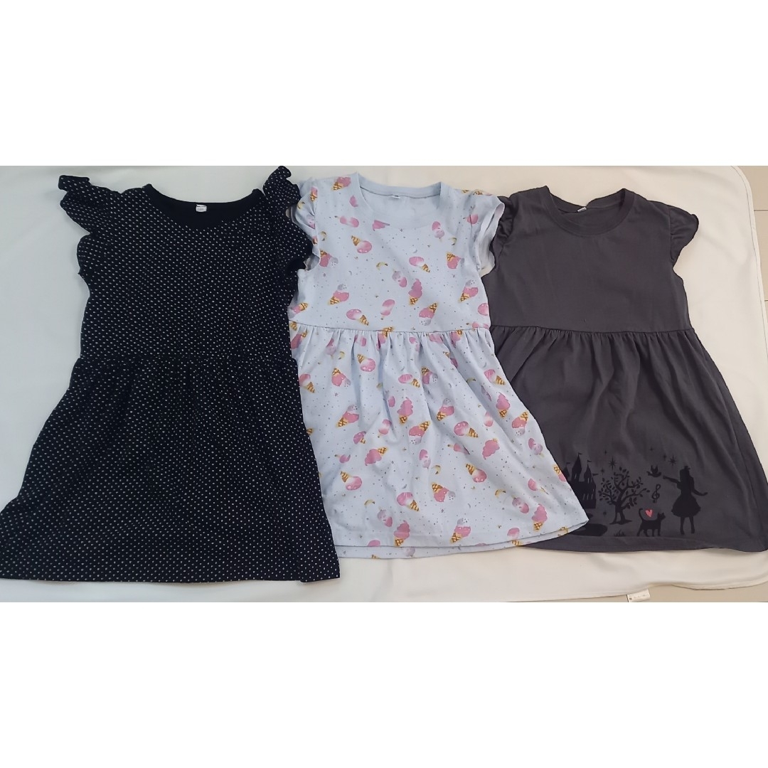 夏服　120cm 19点セット キッズ/ベビー/マタニティのキッズ服女の子用(90cm~)(Tシャツ/カットソー)の商品写真