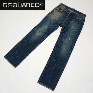 DSQUARED2 - DSQUARED2 ディースクエアード ユーズド ダメージ 加工 デニムパンツ