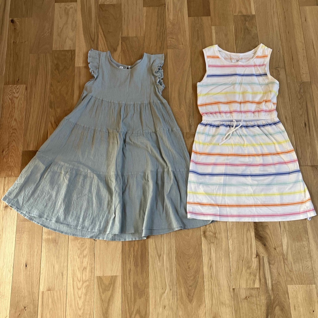 GAP Kids(ギャップキッズ)のワンピース　ノースリーブ キッズ/ベビー/マタニティのキッズ服女の子用(90cm~)(ワンピース)の商品写真