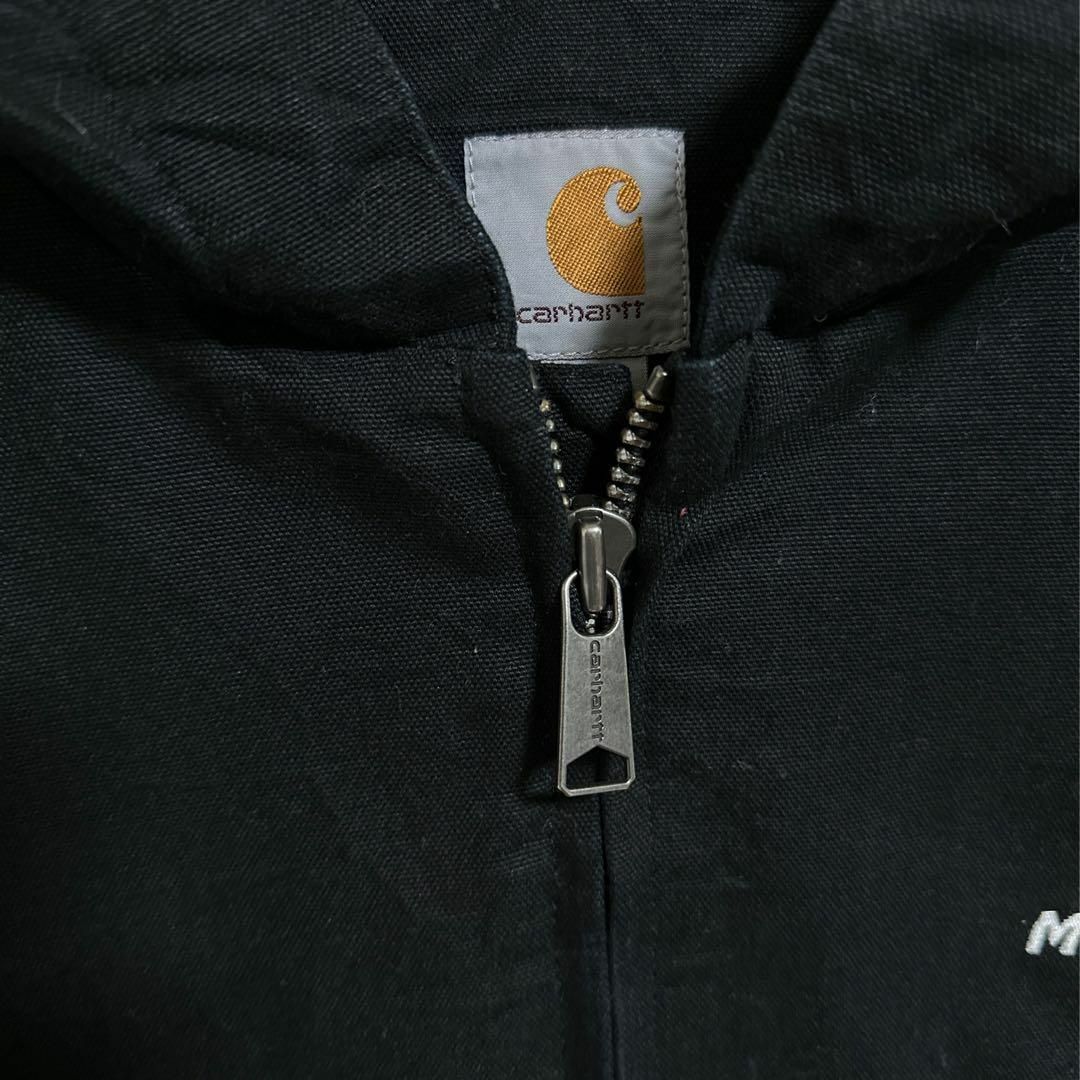 carhartt(カーハート)のカーハート アウター ダック ジャケット フード ブルゾン ロゴ USA古着 メンズのジャケット/アウター(ブルゾン)の商品写真