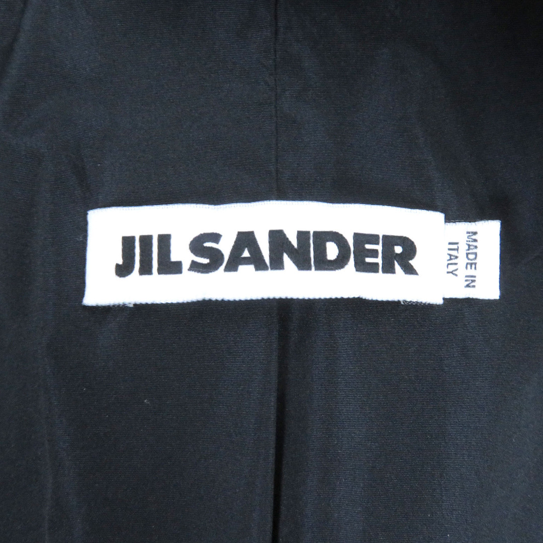 Jil Sander(ジルサンダー)の良品□JIL SANDER ジルサンダー ウール アンゴラ キャメル 無地 ロング丈 チェスターコート ダークネイビー 38 イタリア製 正規品 レディース レディースのジャケット/アウター(チェスターコート)の商品写真