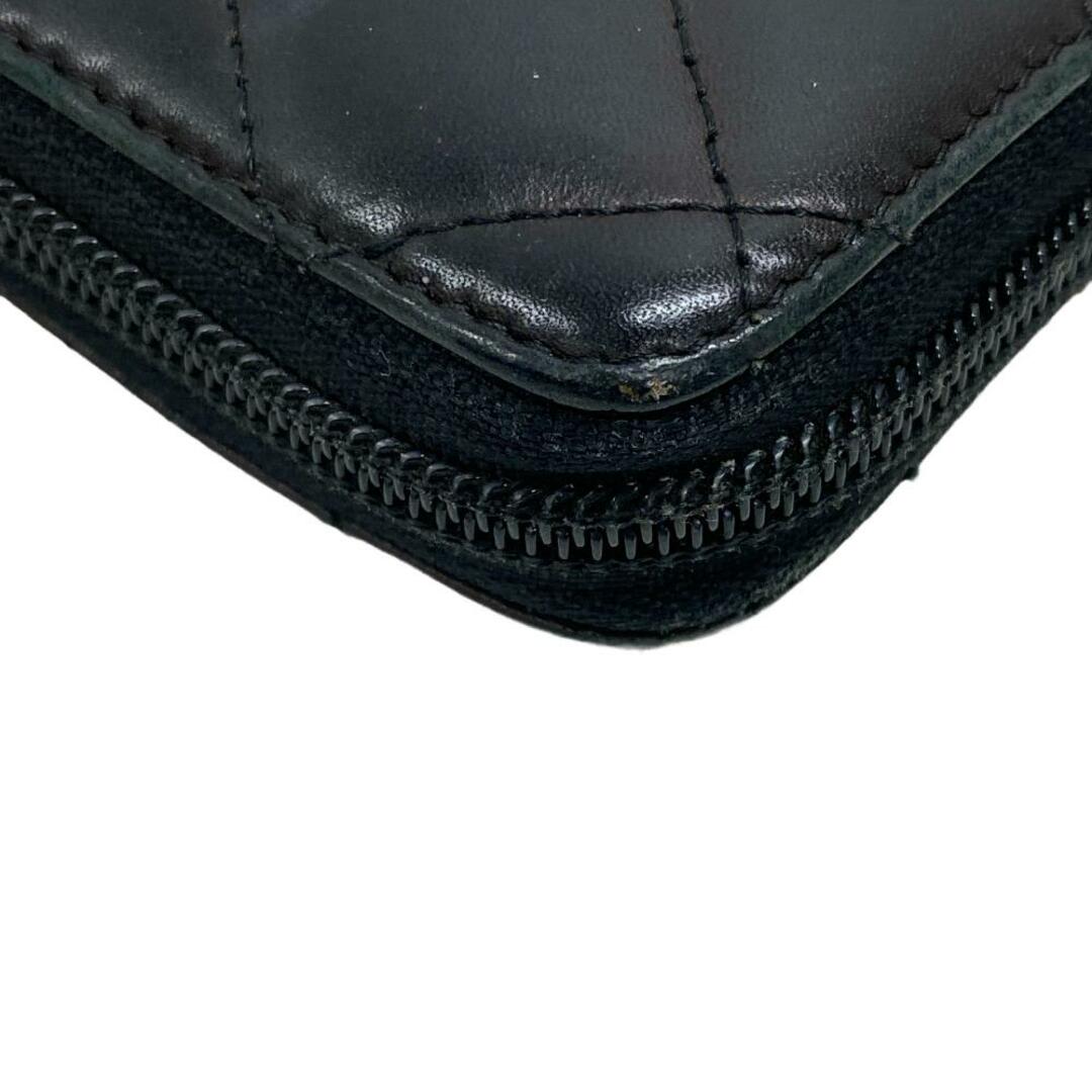 CHANEL(シャネル)のシャネル CHANEL 長財布
 ココマーク カンボンライン ラウンドファスナー ブラック レディースのファッション小物(財布)の商品写真