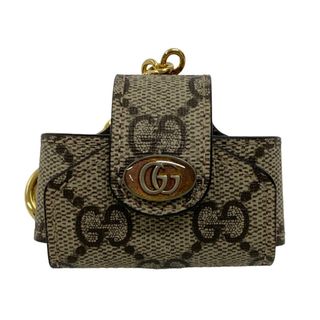 Gucci - グッチ GUCCI その他小物
 GGスプリーム イヤホンケース 631683 ベージュ