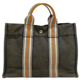 エルメス(Hermes)のエルメス HERMES ハンドバッグ
 フールトゥ PM 銀座限定 カーキ(ハンドバッグ)