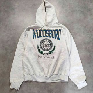 【USA】WOODSBORO メリーランドプリントパーカー Lサイズ(パーカー)