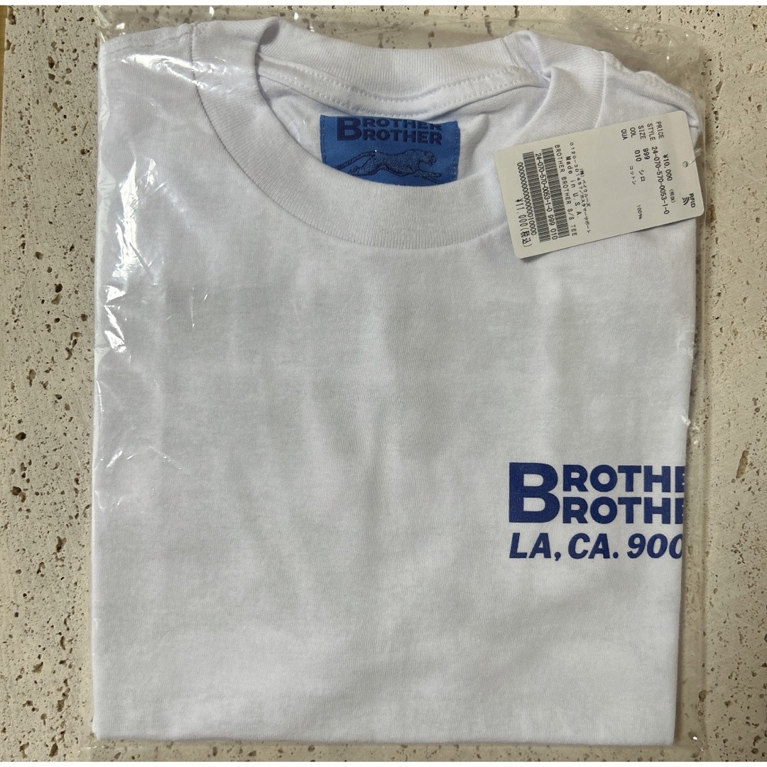 L'Appartement DEUXIEME CLASSE(アパルトモンドゥーズィエムクラス)の【BROTHER BROTHER/ブラザー ブラザー】 S/S TEE  別注 レディースのトップス(Tシャツ(半袖/袖なし))の商品写真