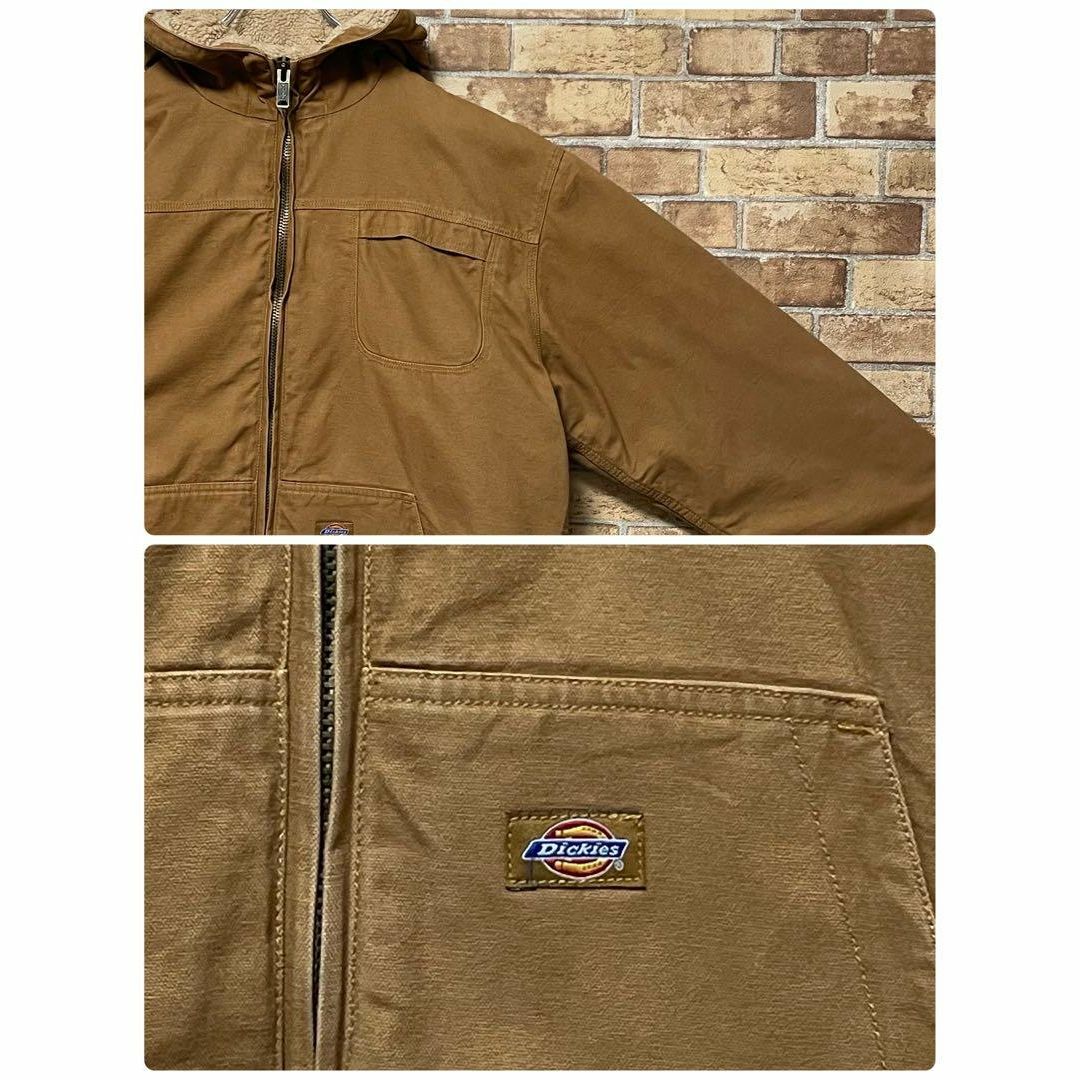 Dickies(ディッキーズ)のディッキーズ　裏ボア　ダックジャケット　ビッグシルエット　ブラウン　アクティブL その他のその他(その他)の商品写真