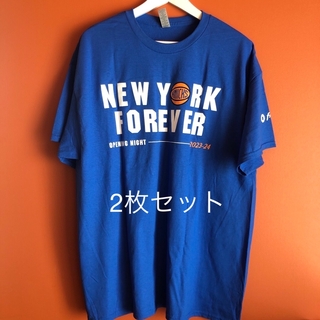 ギルタン(GILDAN)の未使用 美品NBA NEW YORK KNICKS 2024 T-shirt(Tシャツ/カットソー(半袖/袖なし))