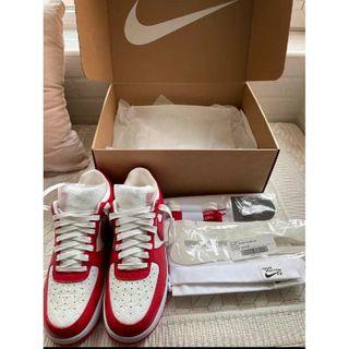 LOUIS VUITON × NIKE AIR FORCE 1 LOW Red(スニーカー)